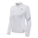 CHAQUETA URBANA TRANSPIRABLE PARA MUJER, PRIMAVERA Y VERANO - JK206 BK-W  COLORES NEGRO CON BLANCO / TALLA -M