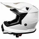 CASCO MOTOCROSS ABIERTO BLANCO PERLA - S