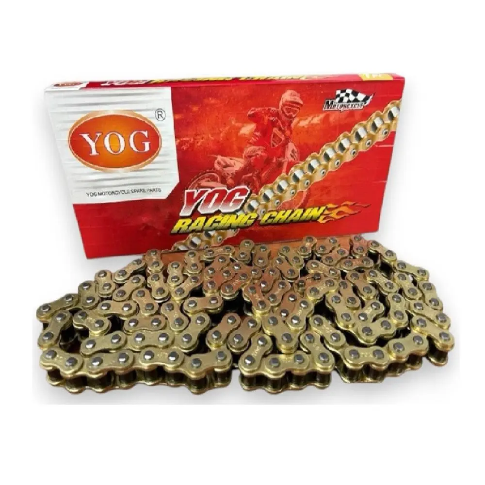 [120100601] CADENA REFORZADA 520H-120L DORADA