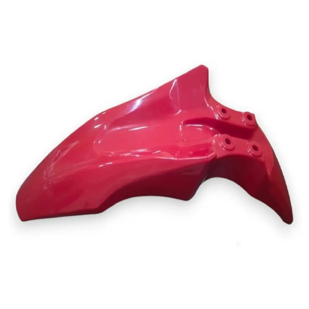 [020500101] GUARDABARRO DELANTERO ROJO (PLASTICO)