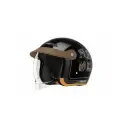 CASCO NEGRO MATE TALLA L