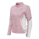 CHAQUETA URBANA TRANSPIRABLE PARA MUJER, PRIMAVERA Y VERANO - JK206 PK-W COLORES ROSADO CON BLANCO / TALLA -S