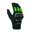 GUANTES DE MOTOCICLETA PARA HOMBRE/ COLOR VERDE / TALLA S